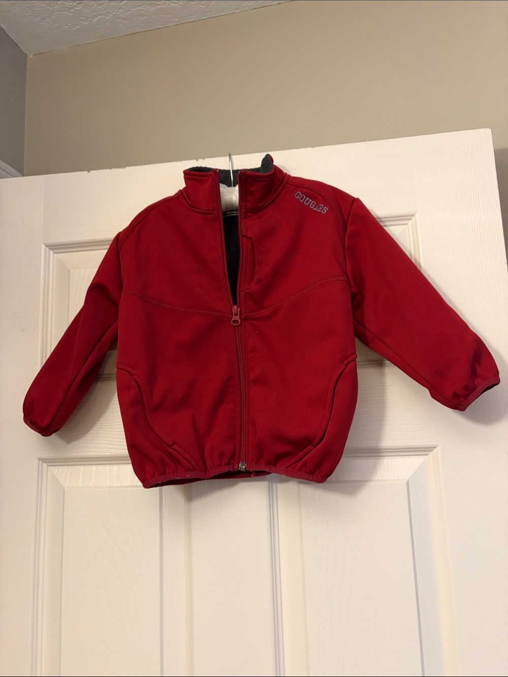 WSU Cougar Kids Crimson Full-Zip Jacket